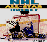 NHL All-Star Hockey (USA, Europe) Title Screen